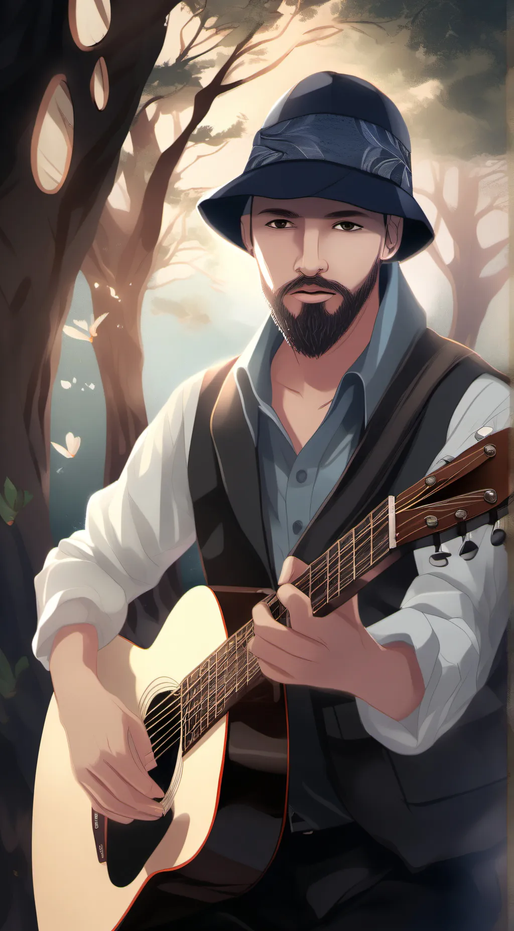 ai character: Odtari  background