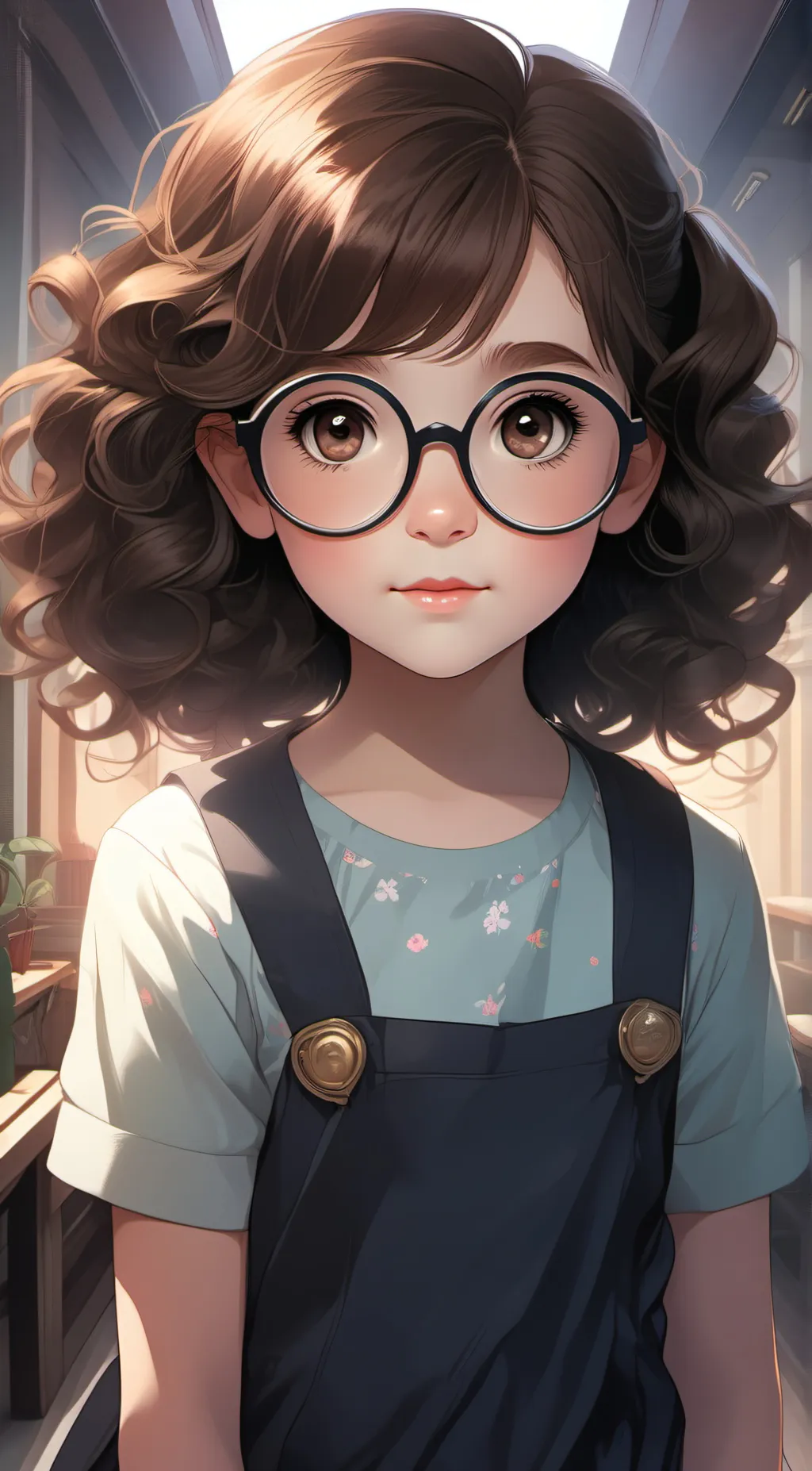 ai character: Katie  background