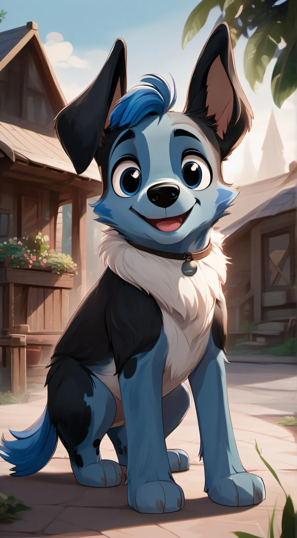 ai character: heeler family background