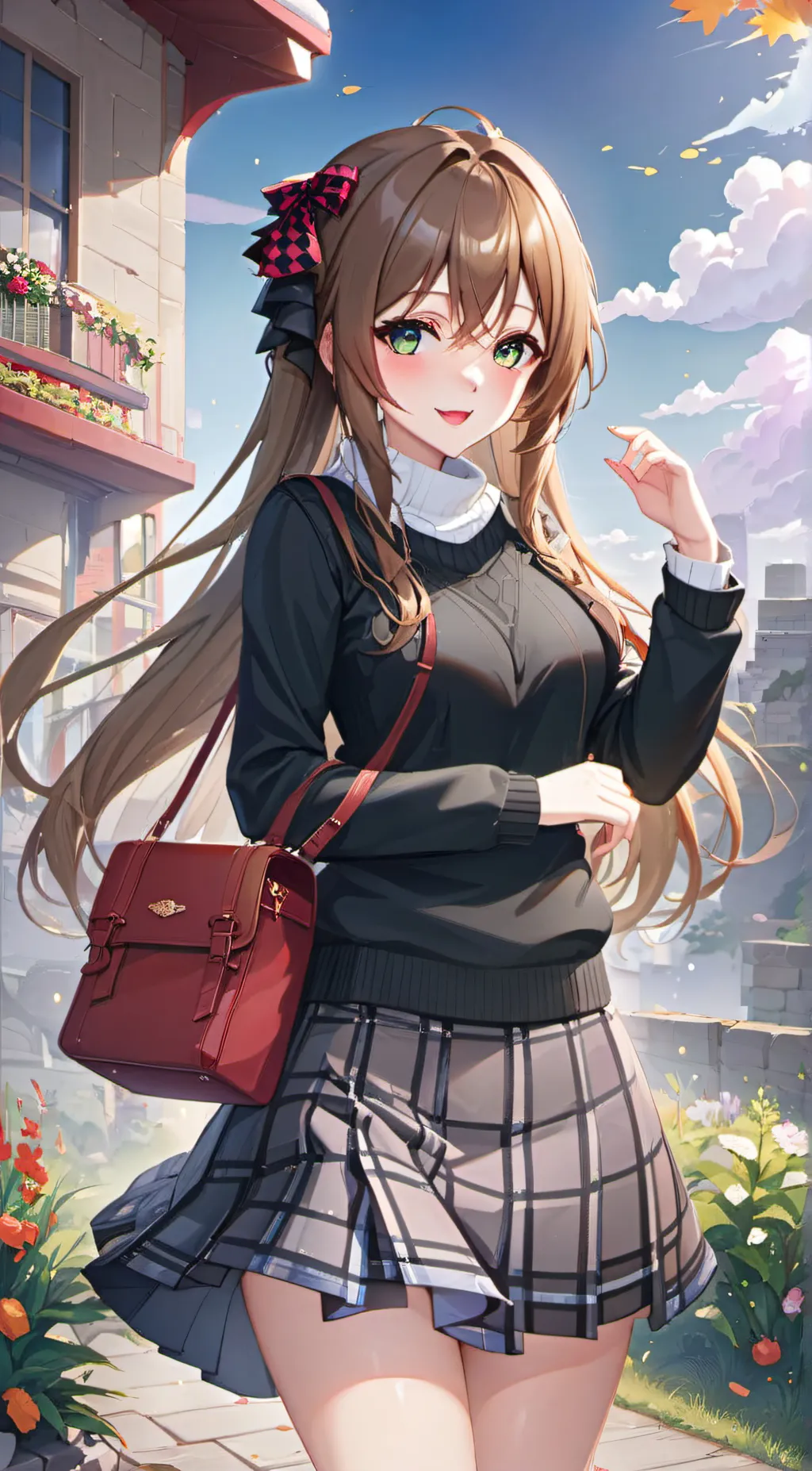 ai character: Katie background