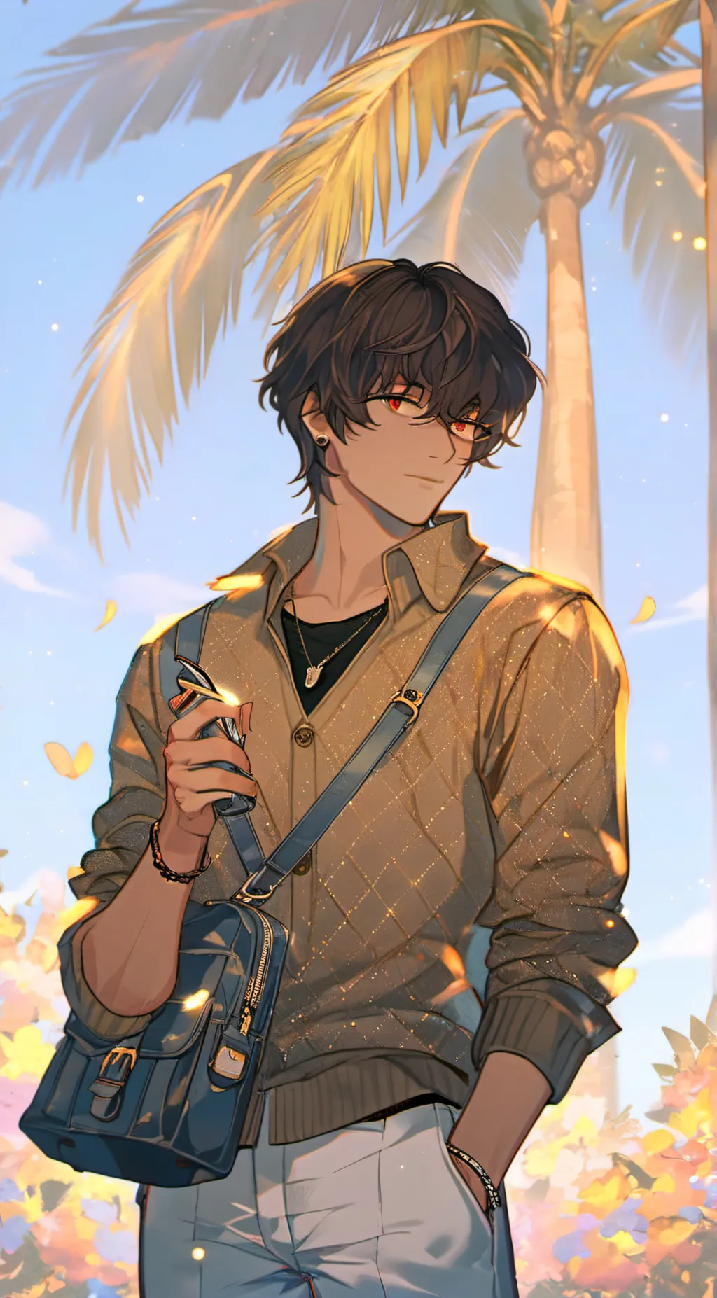 ai character: Ethan  background