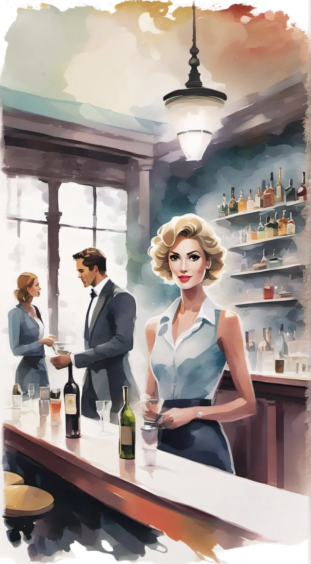 ai character: Bar rescue background