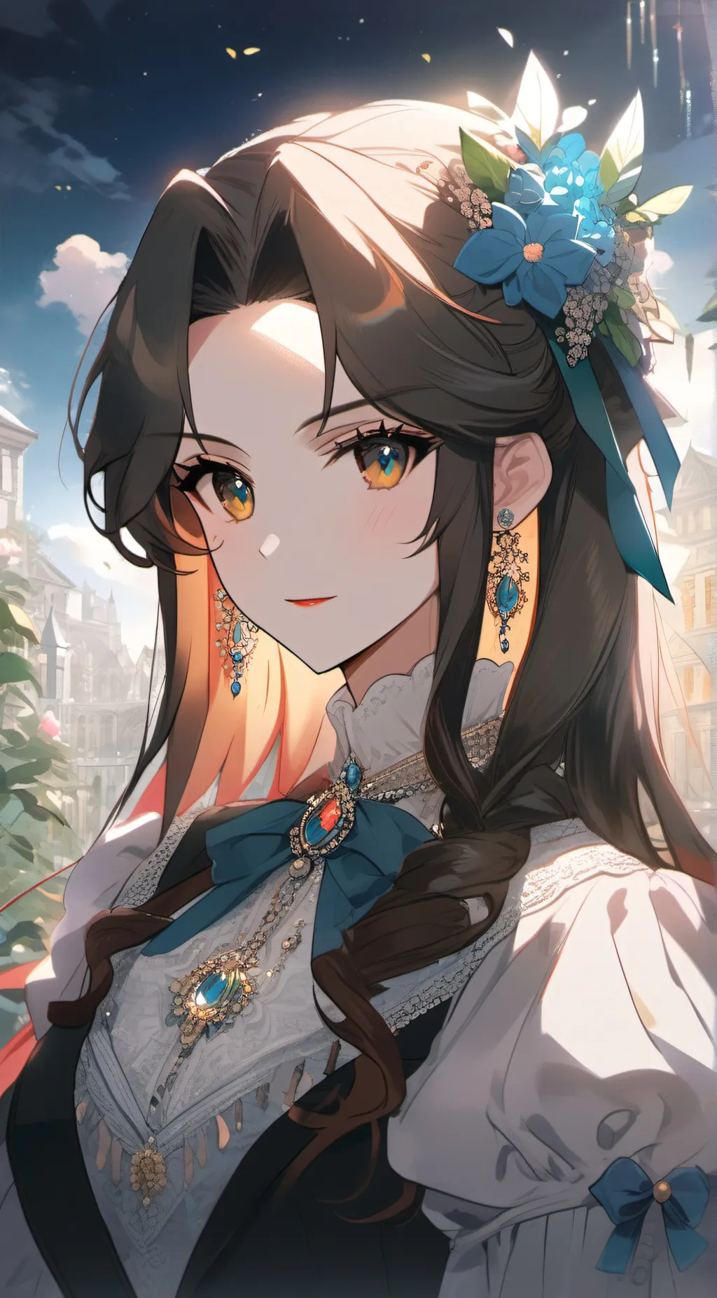 ai character: charlotte  background