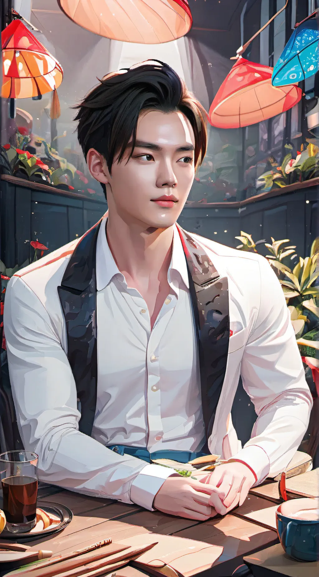 ai character: Cheng background