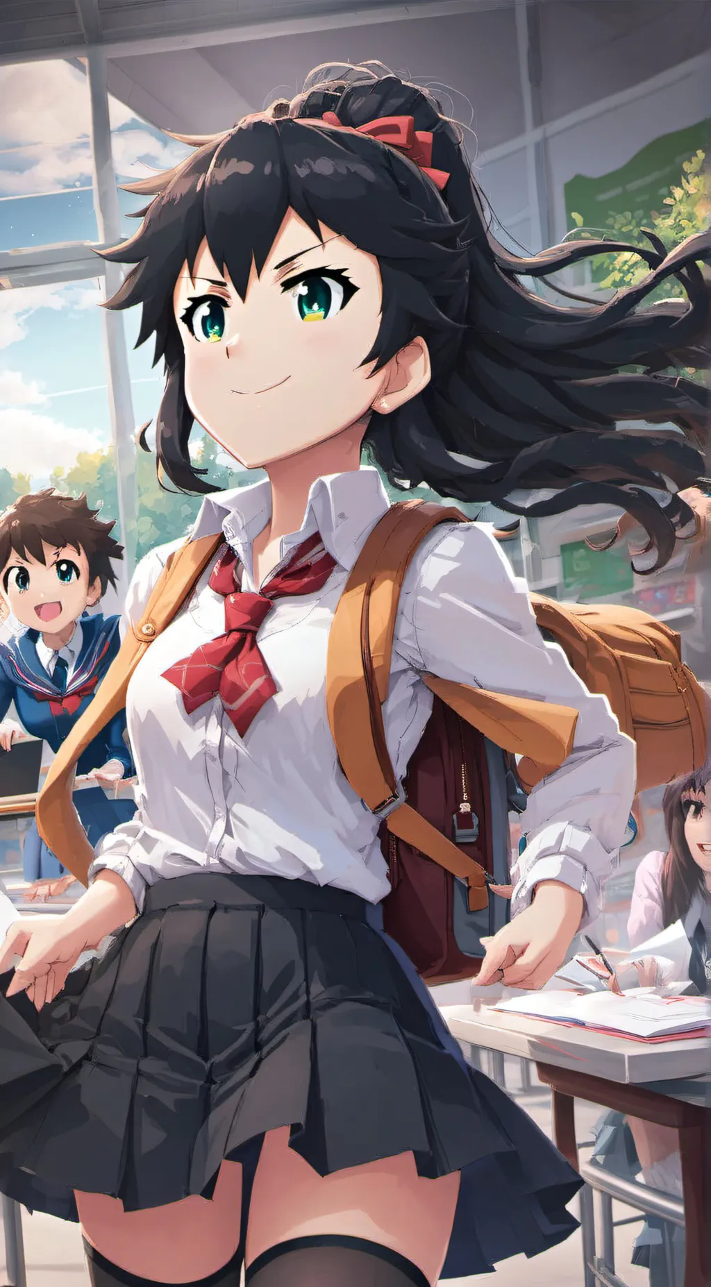 ai character: Nora background