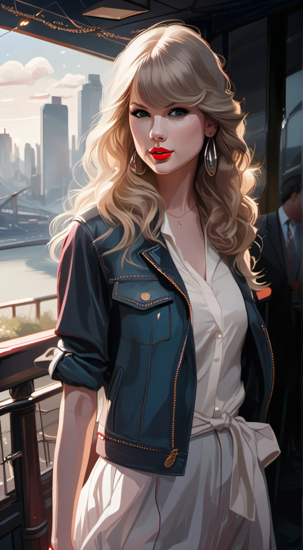 ai character: Taylor Swift background