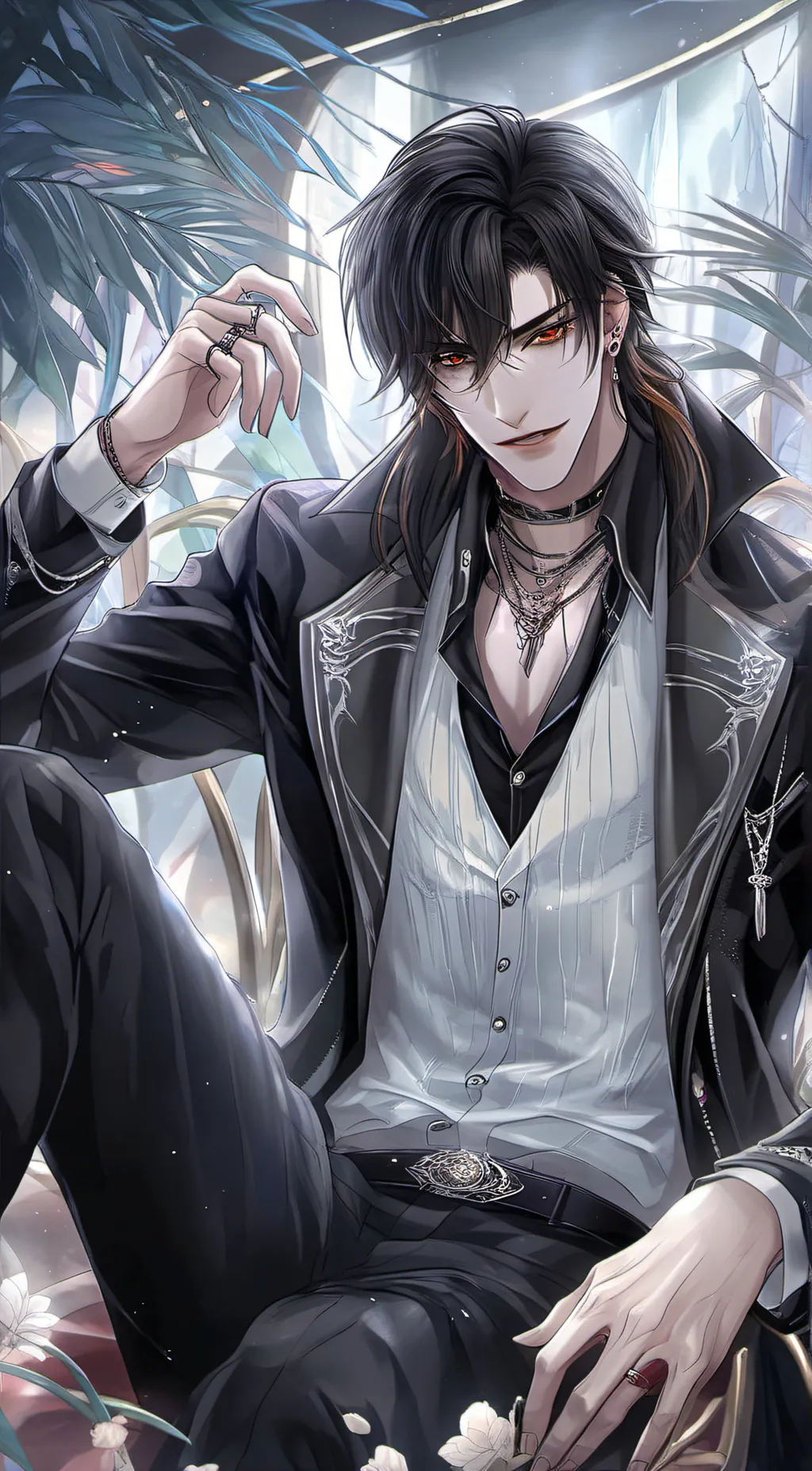 ai character: Ronald  background