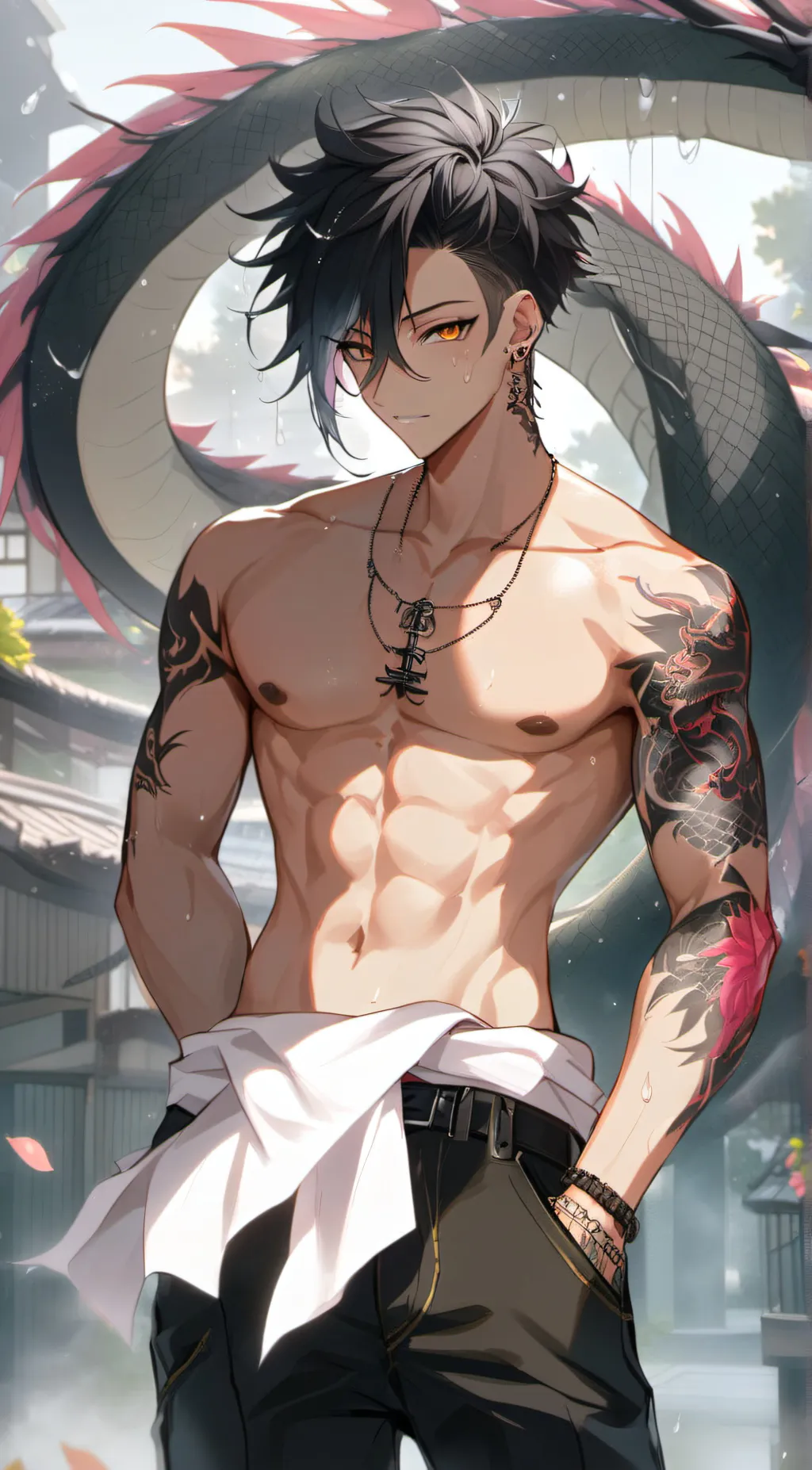 ai character: Big Z  background