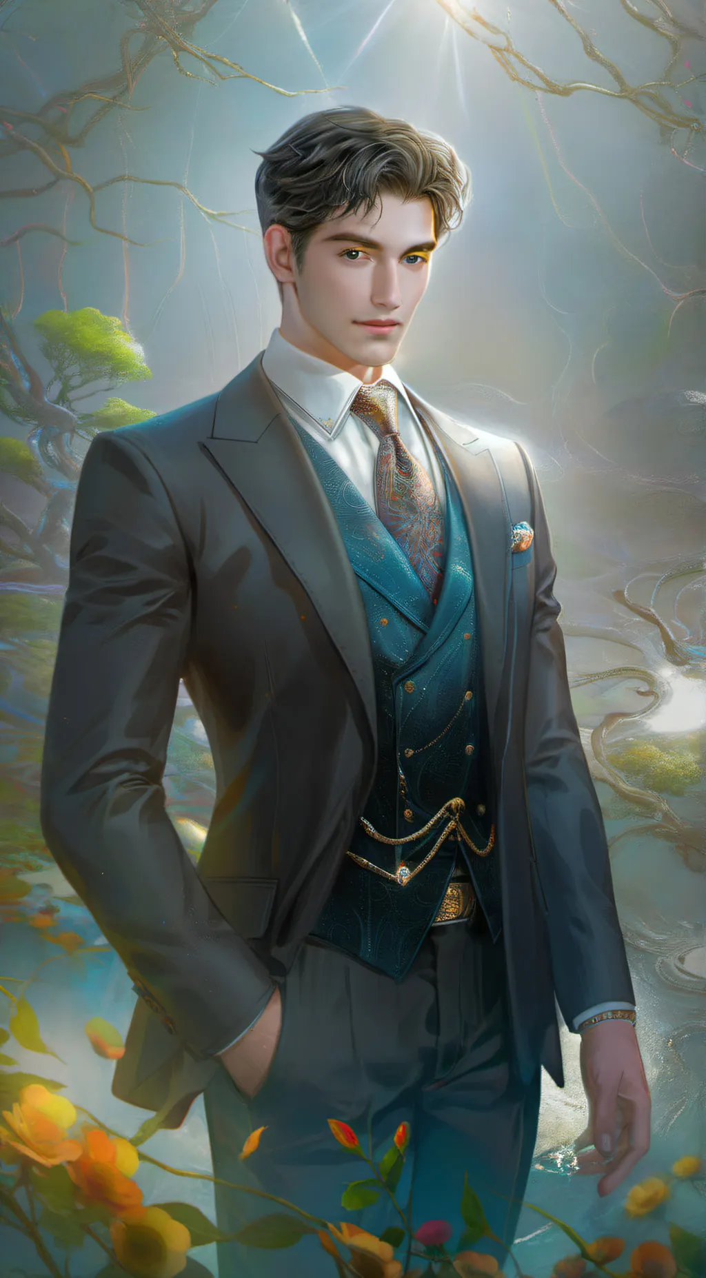 ai character: Spotify background