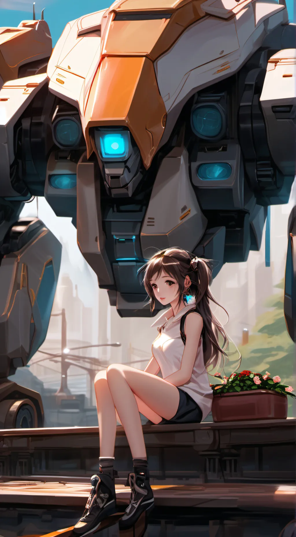 ai character: Tenshin background