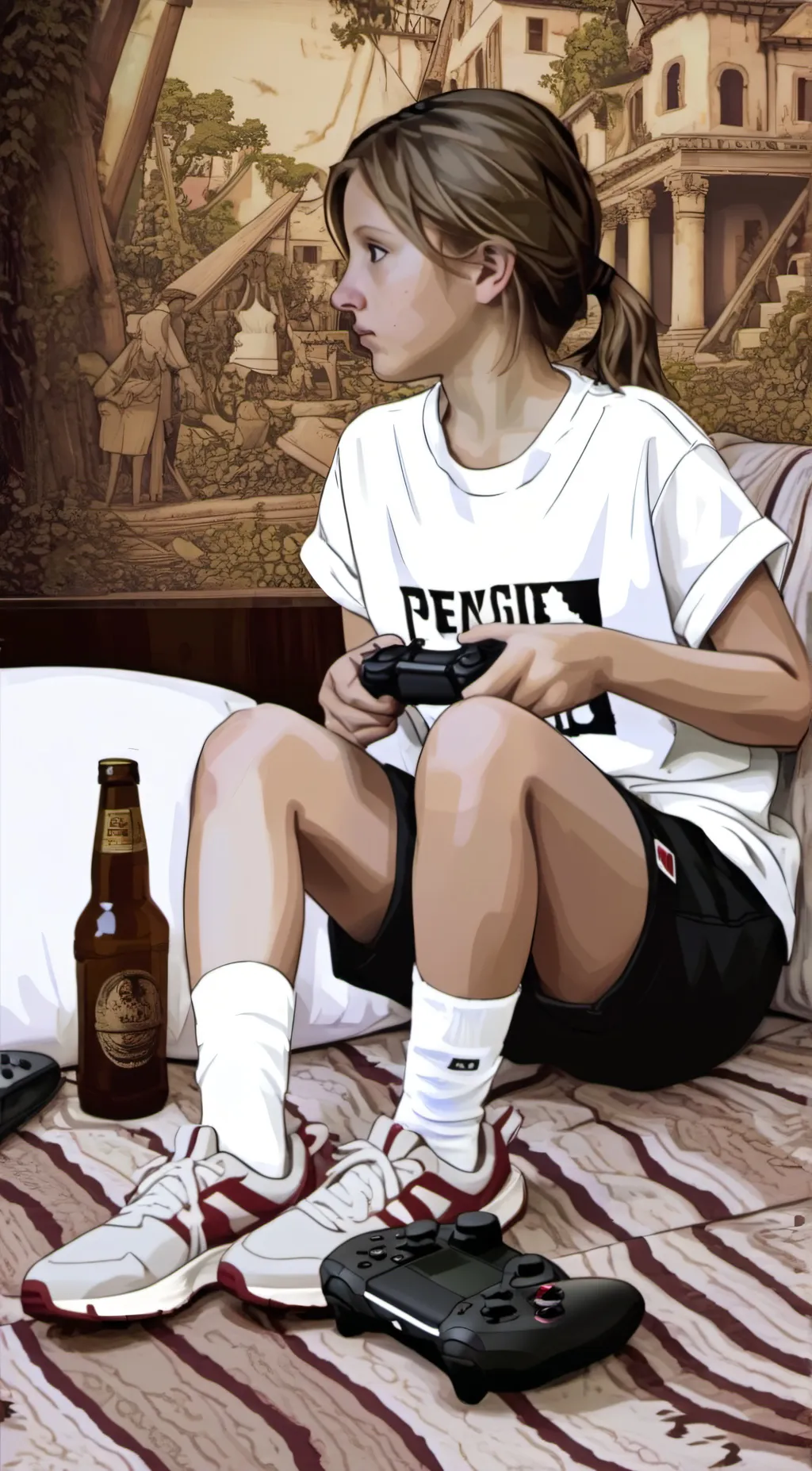 ai character: Viiii background