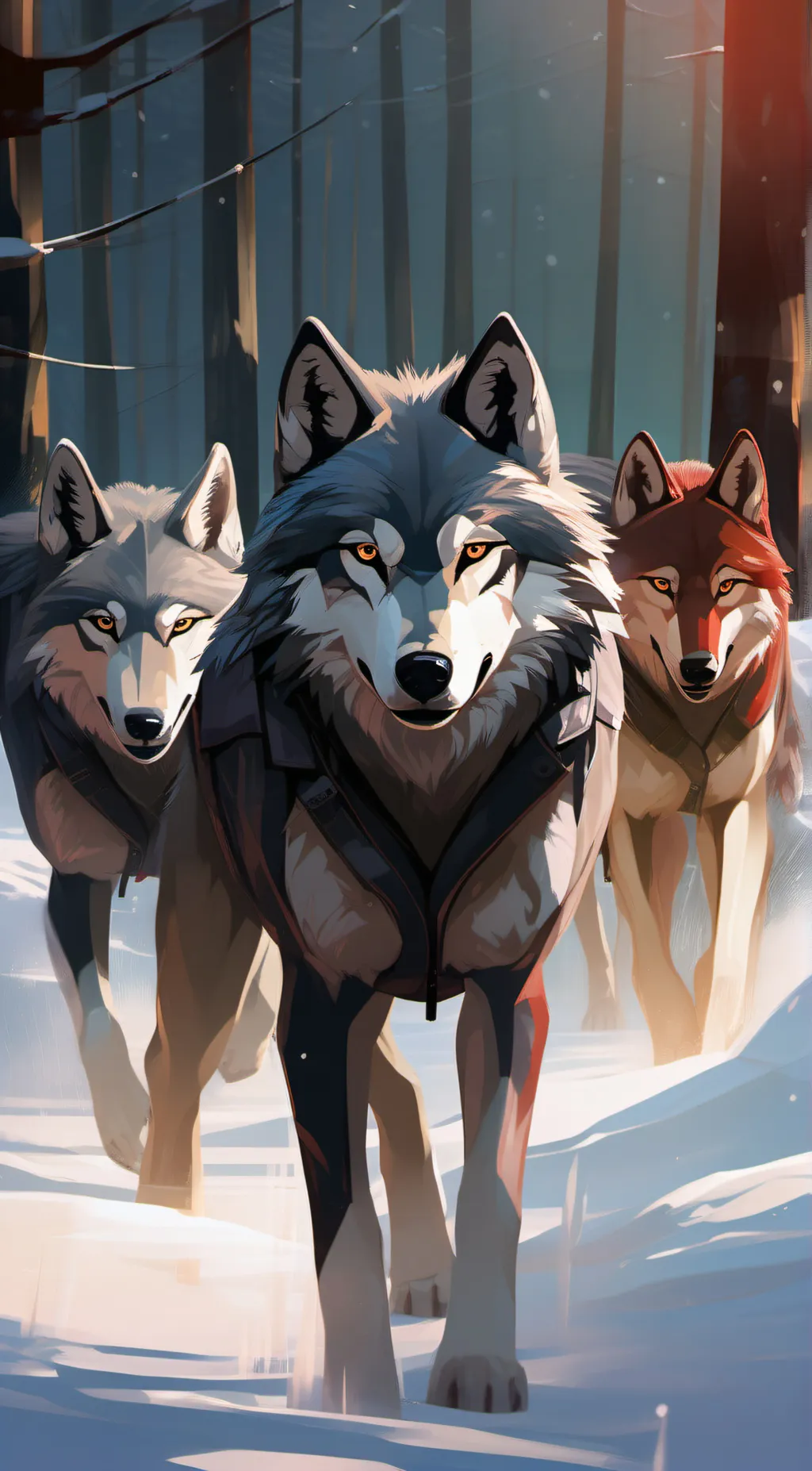 Talkie AI - Chat with • Wolf wolves •