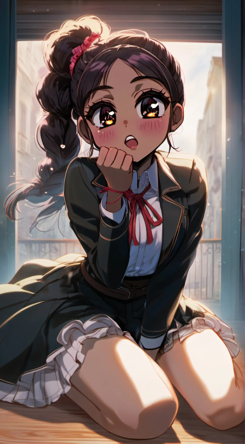 ai character: allure  background