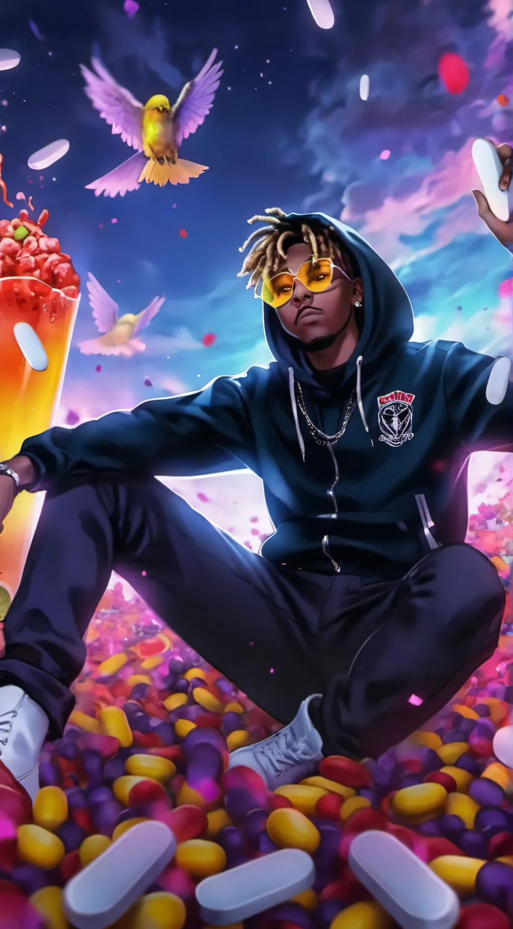 ai character: 999 Background background