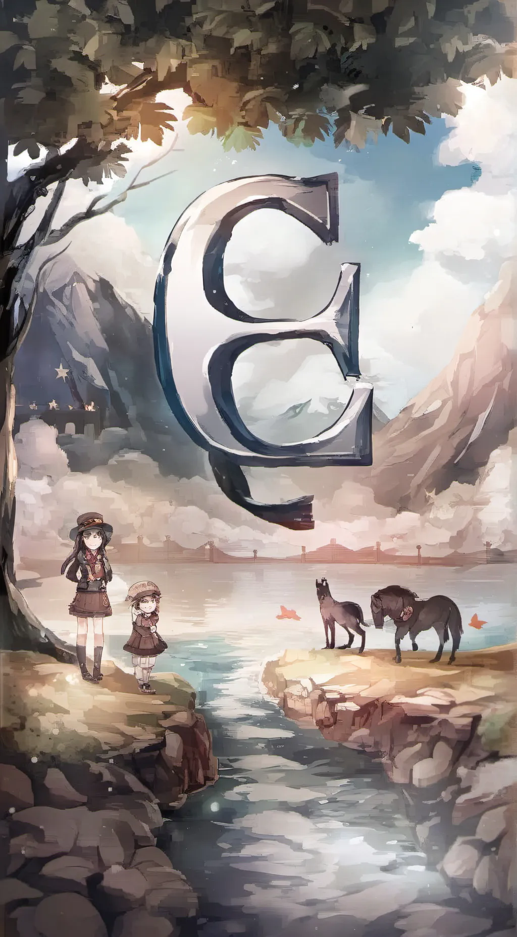 ai character: The fuck you doin' background