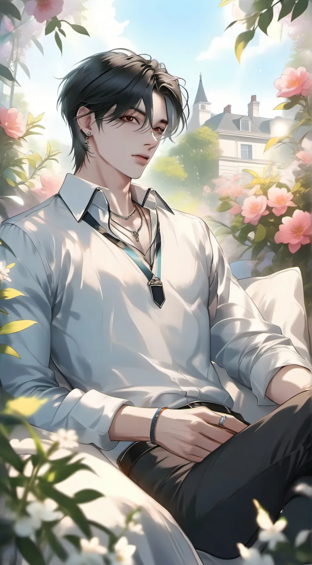 ai character: leo background