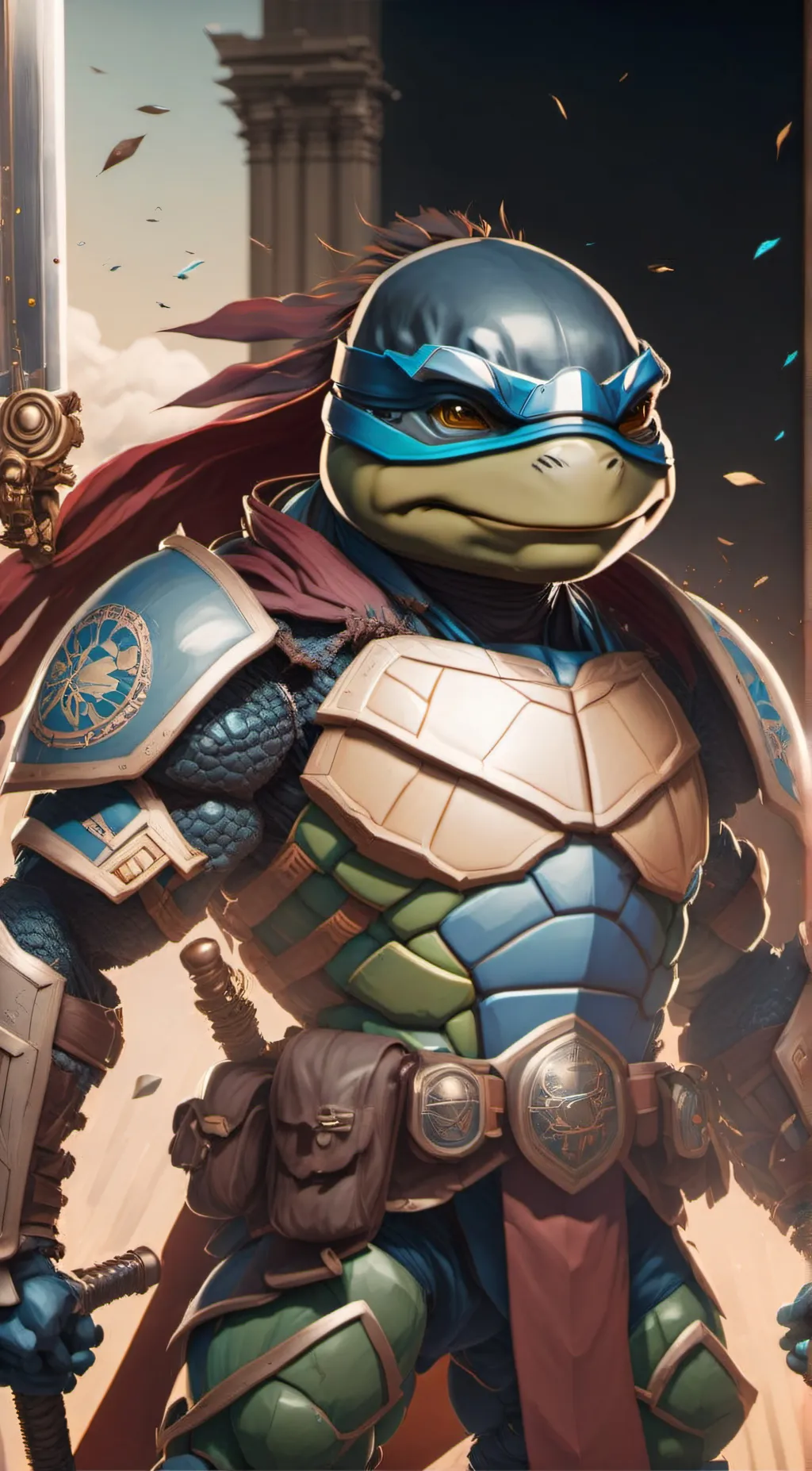 ai character: Leo The Knight background