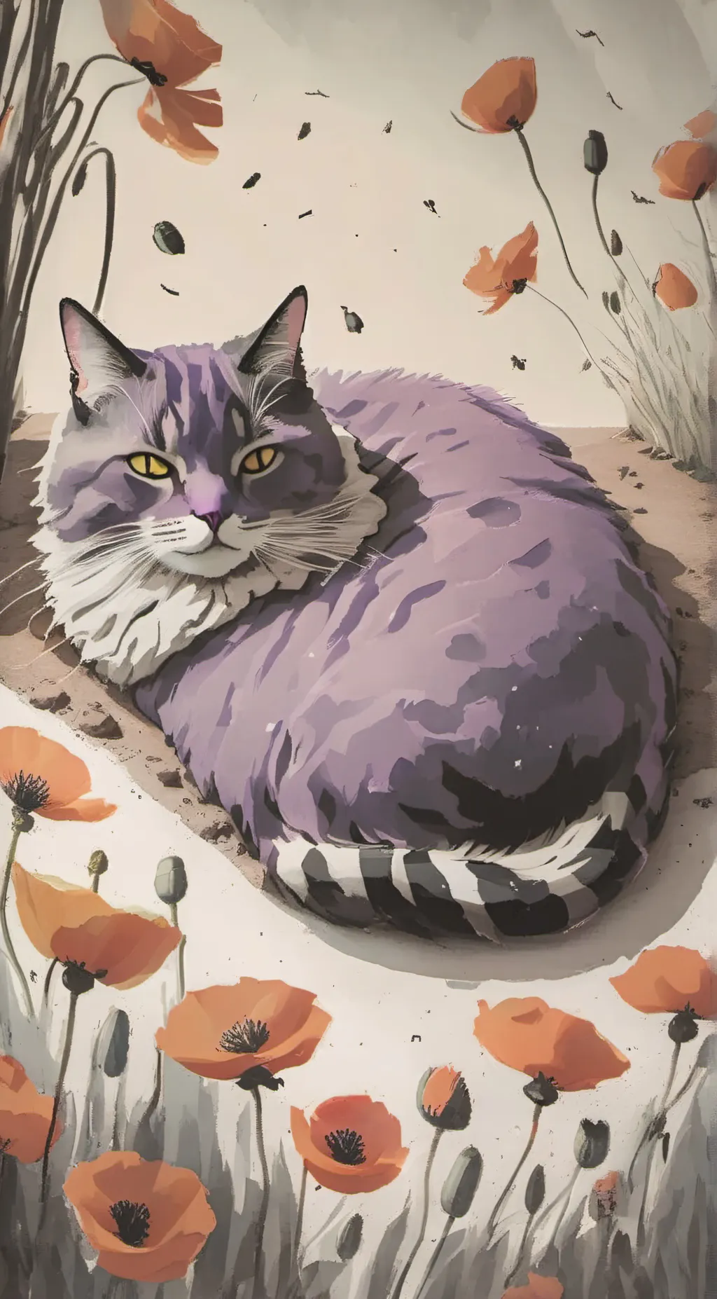 ai character: Catnap background