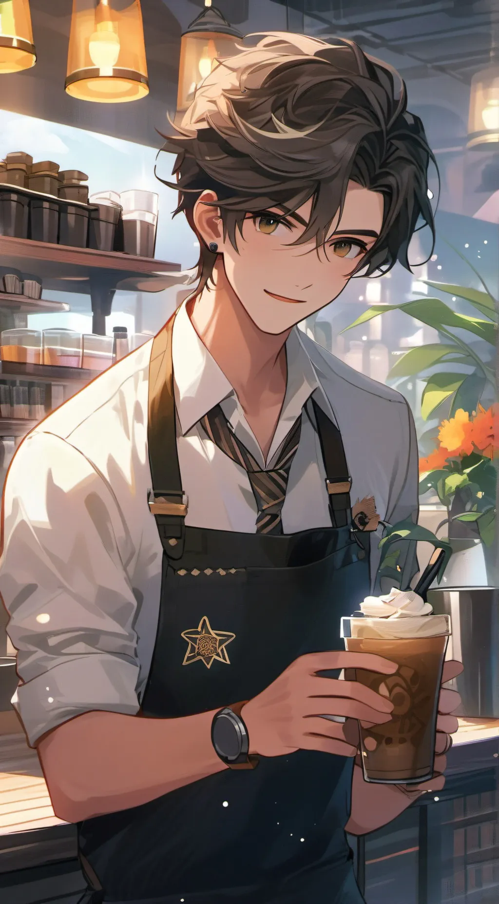 ai character: Louis background