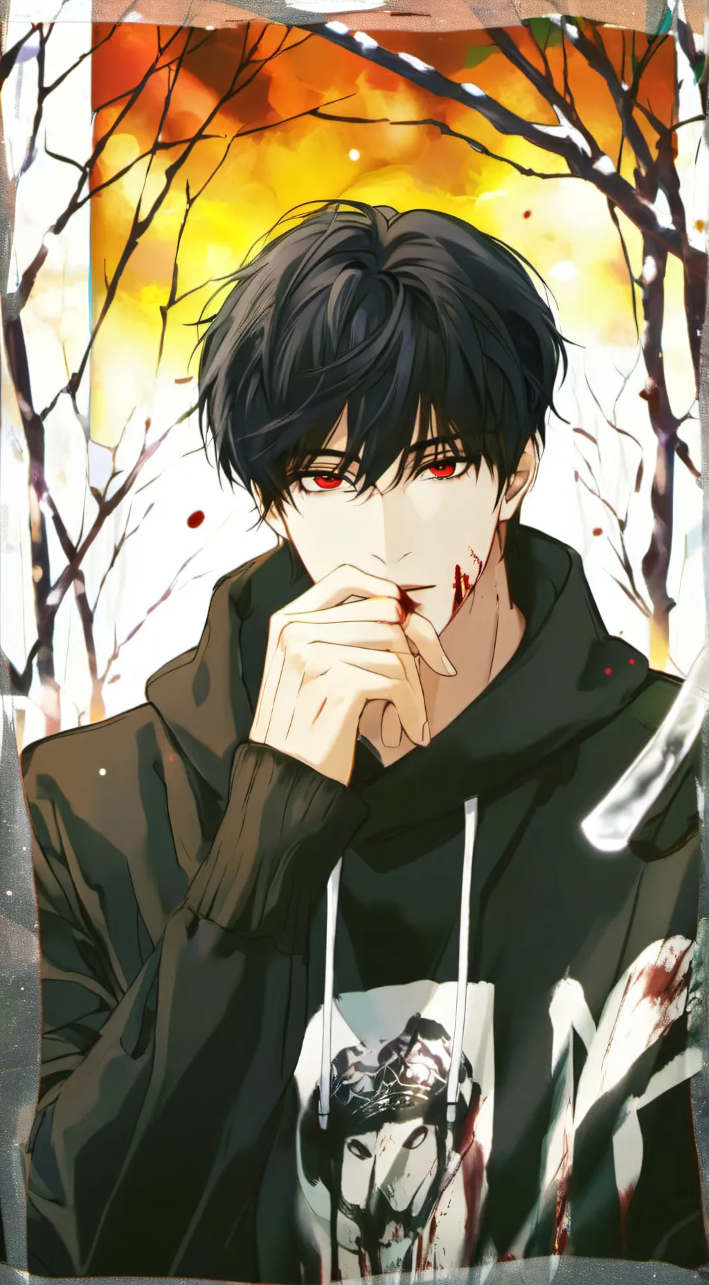 ai character: Allen  background