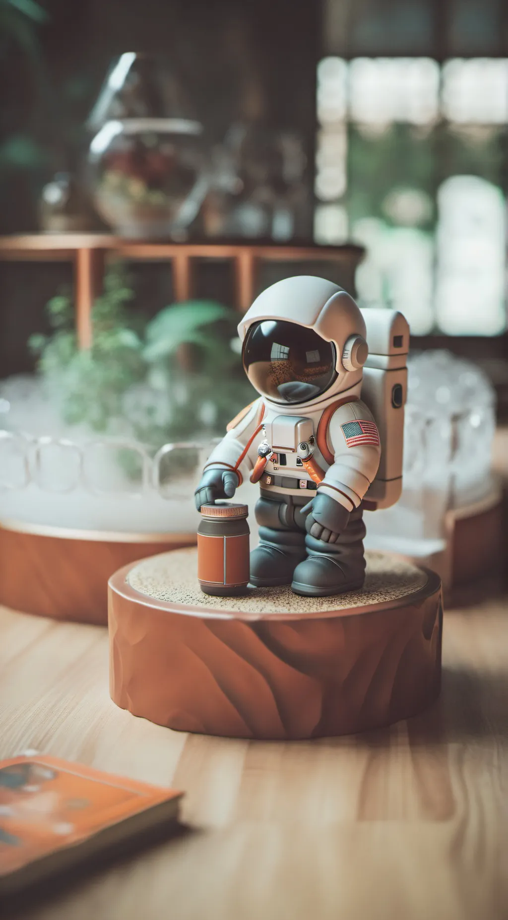 ai character: white (imposter) background