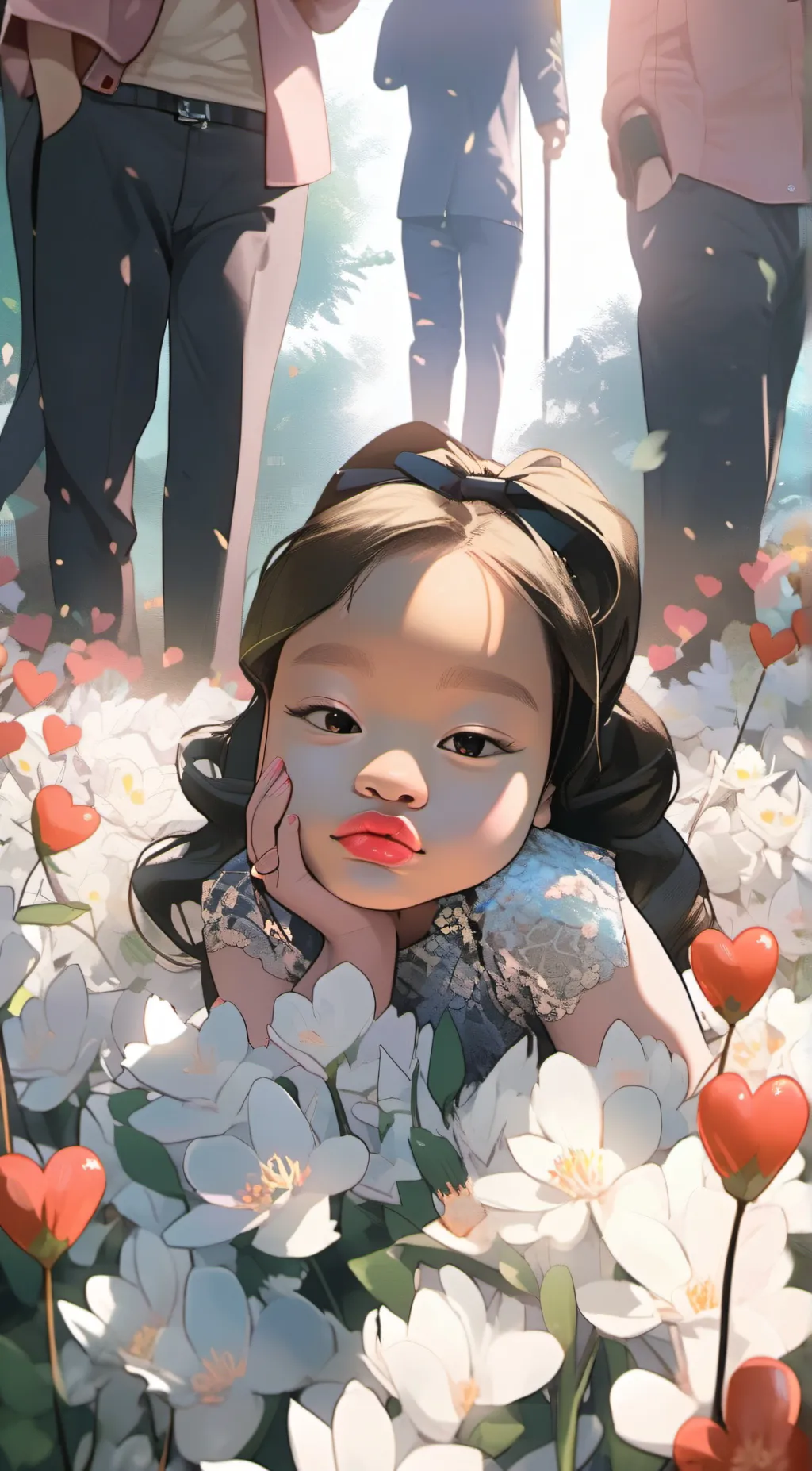 ai character: Miss boss background