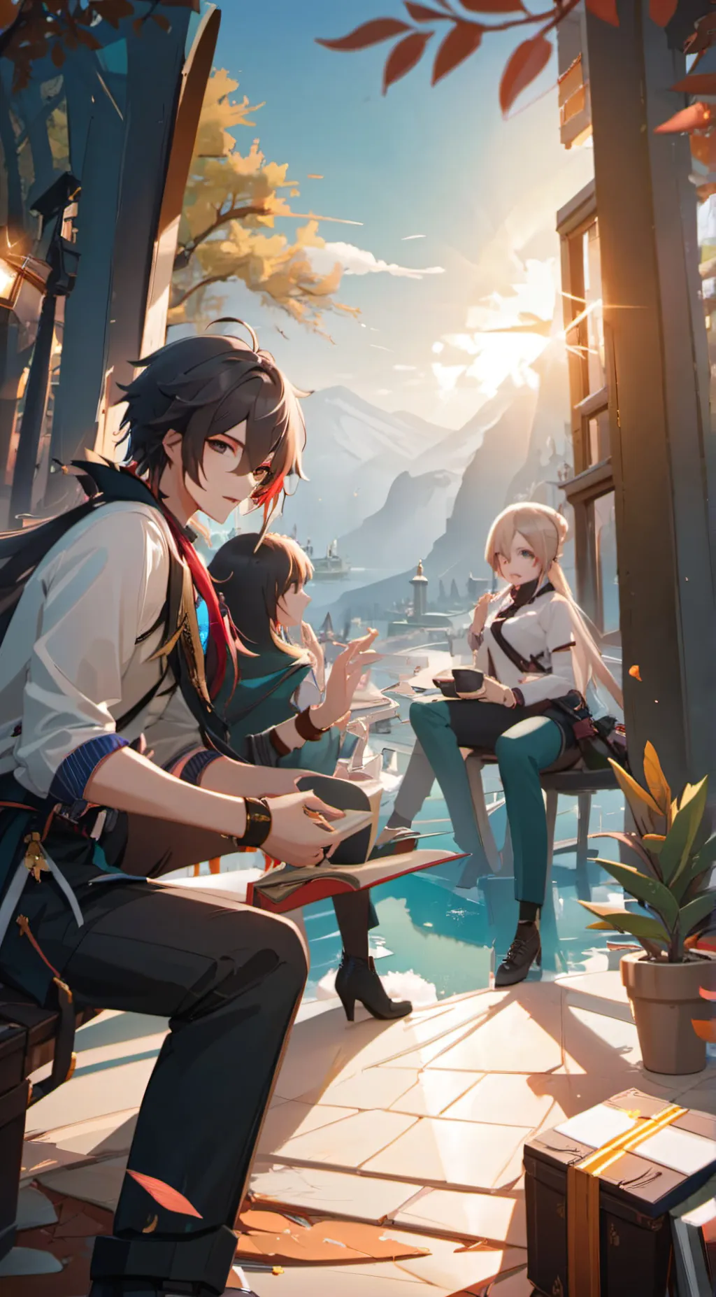 ai character: Jake background