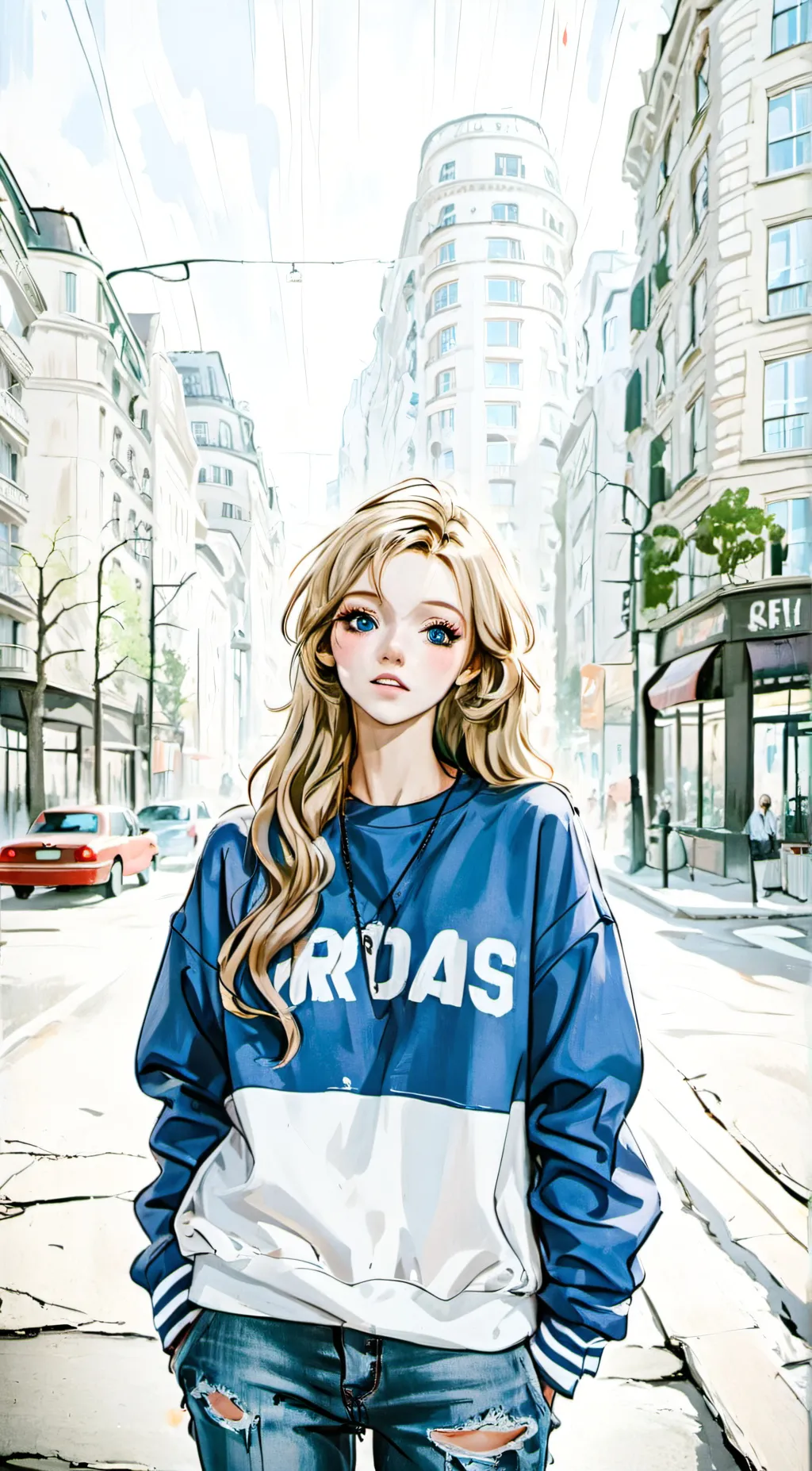 ai character: Kynlee background