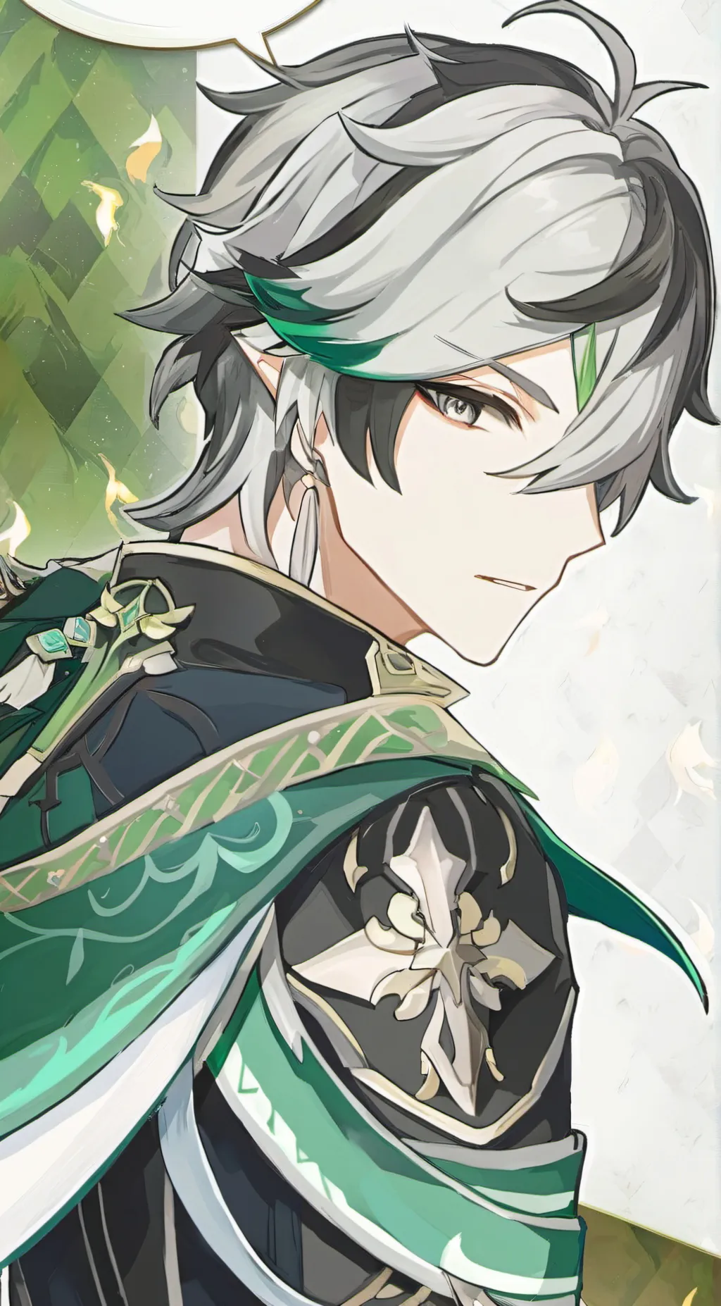 ai character: Hashira  background