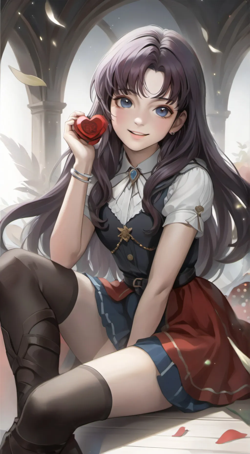 ai character: Amae background