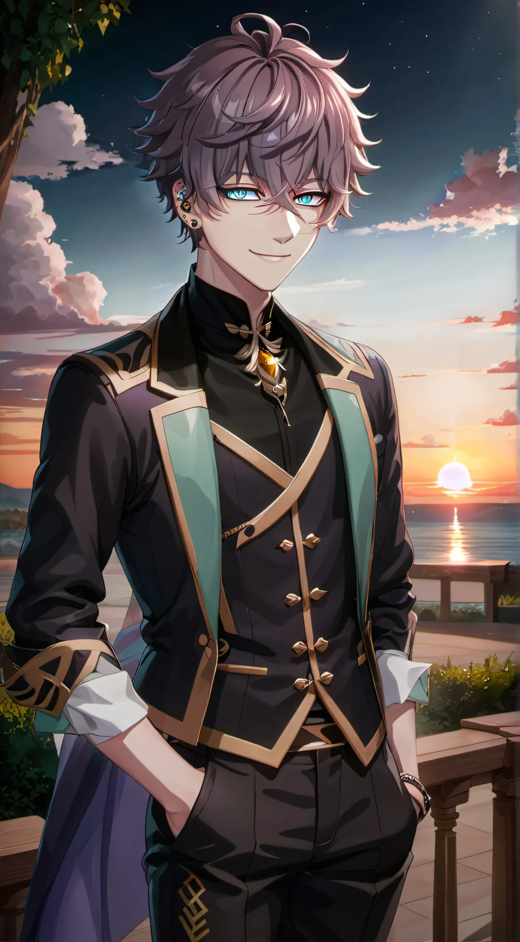 ai character: Charles background