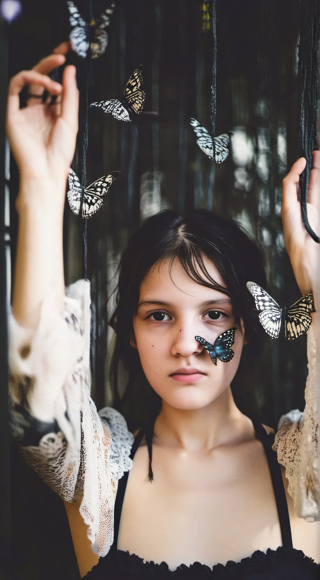 ai character: goat background