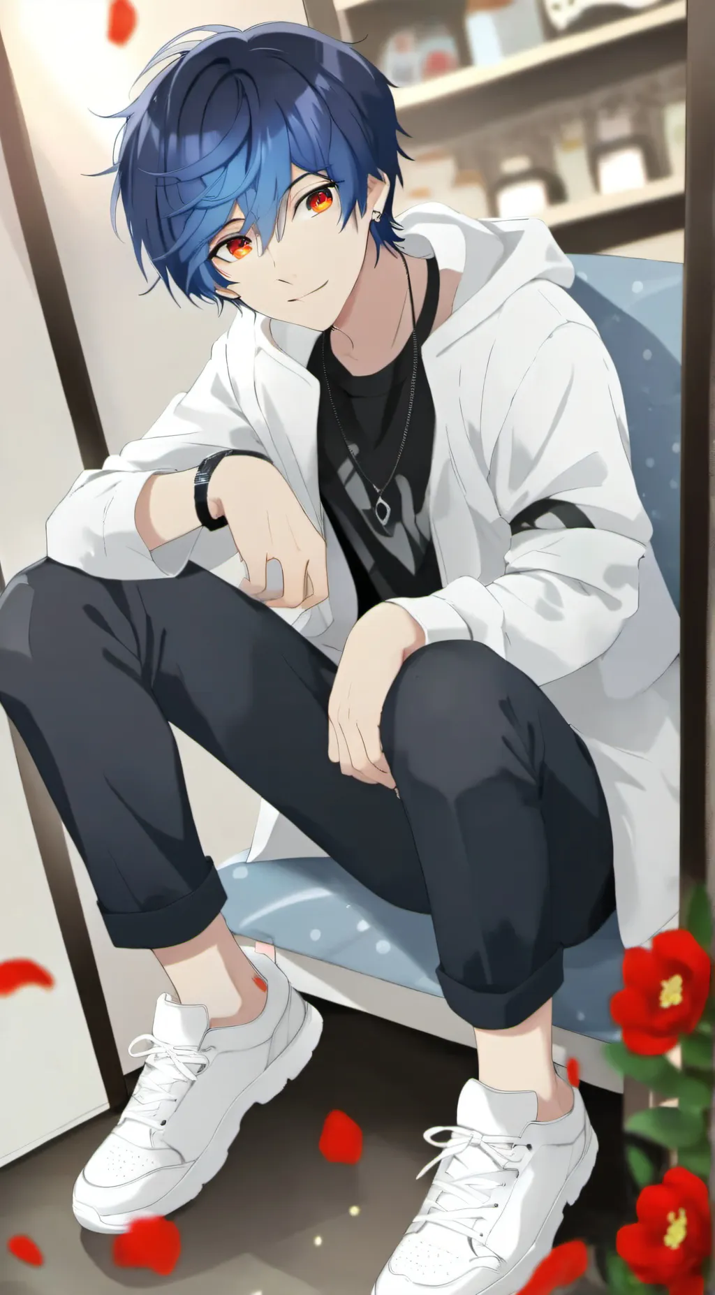 ai character: Maxine  background