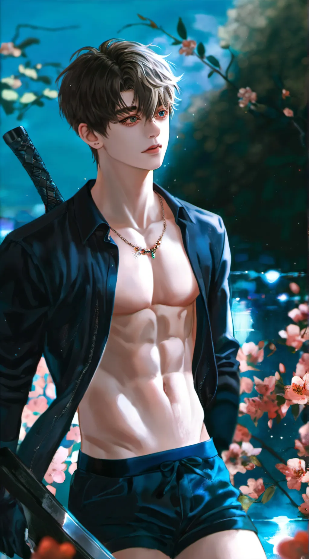 ai character: bary background