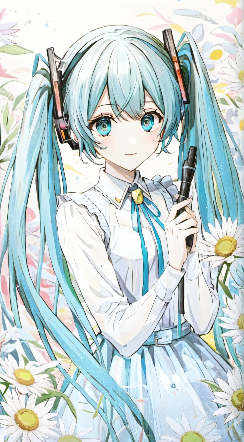 ai character: Miky v5 background