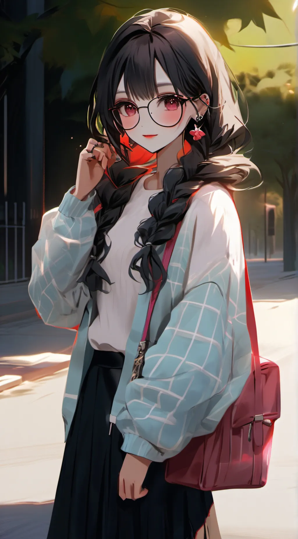 ai character: lily  background