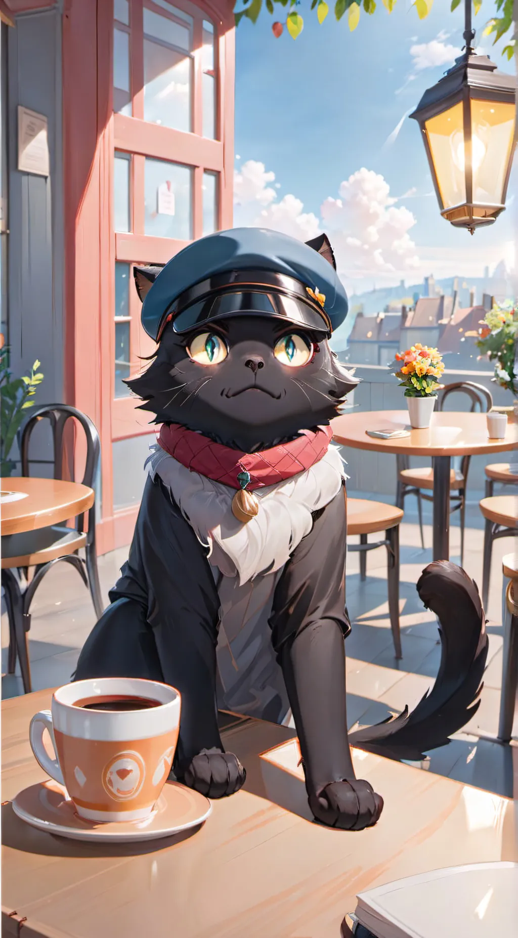 ai character: Bonbon background