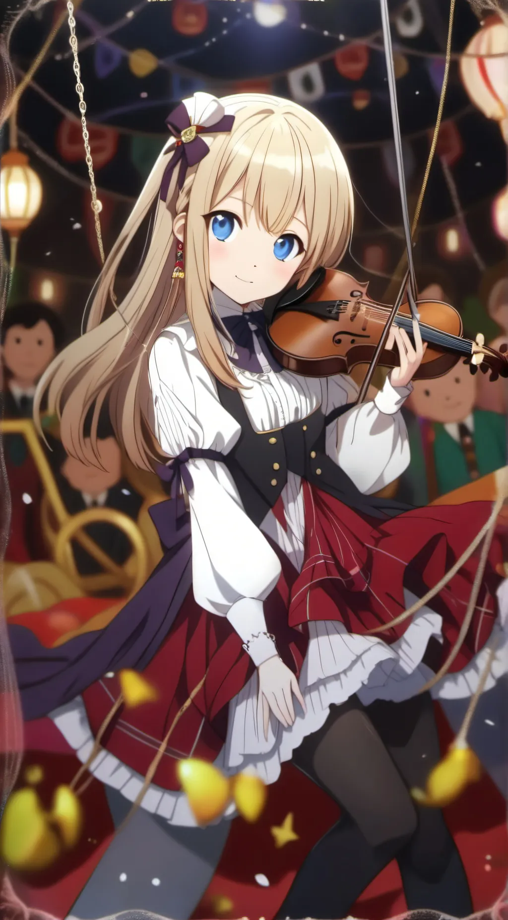 ai character: Charlie Emily  background