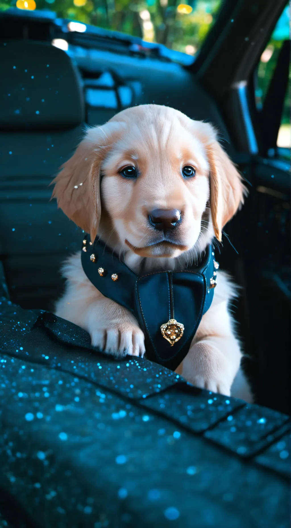 ai character: Puppy  background