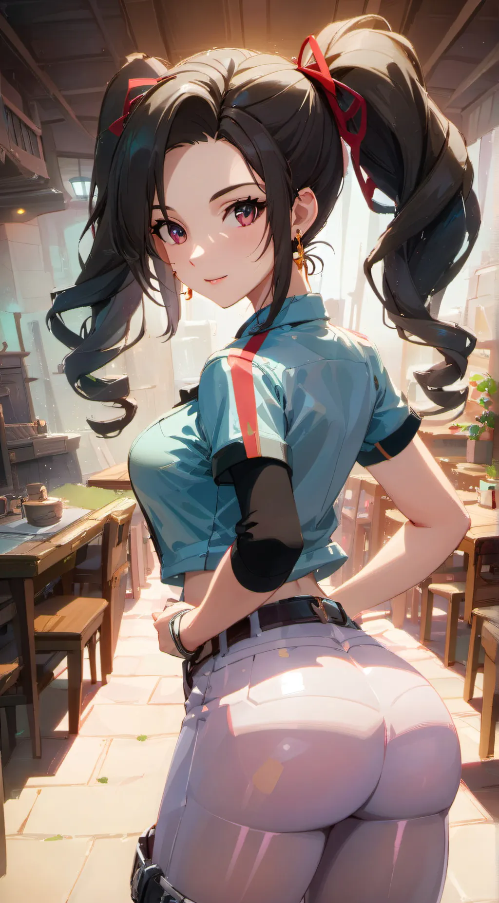 ai character: lily background