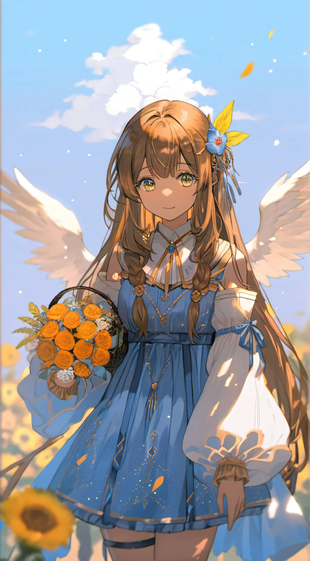 ai character: Hina background