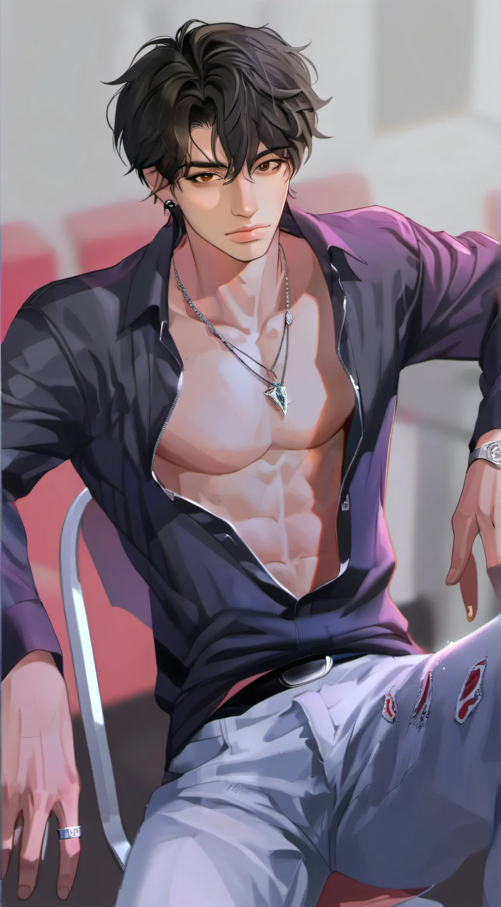 ai character: Liam background