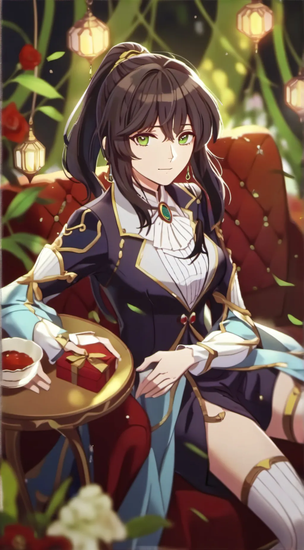 ai character: Sonic the hedgehog background