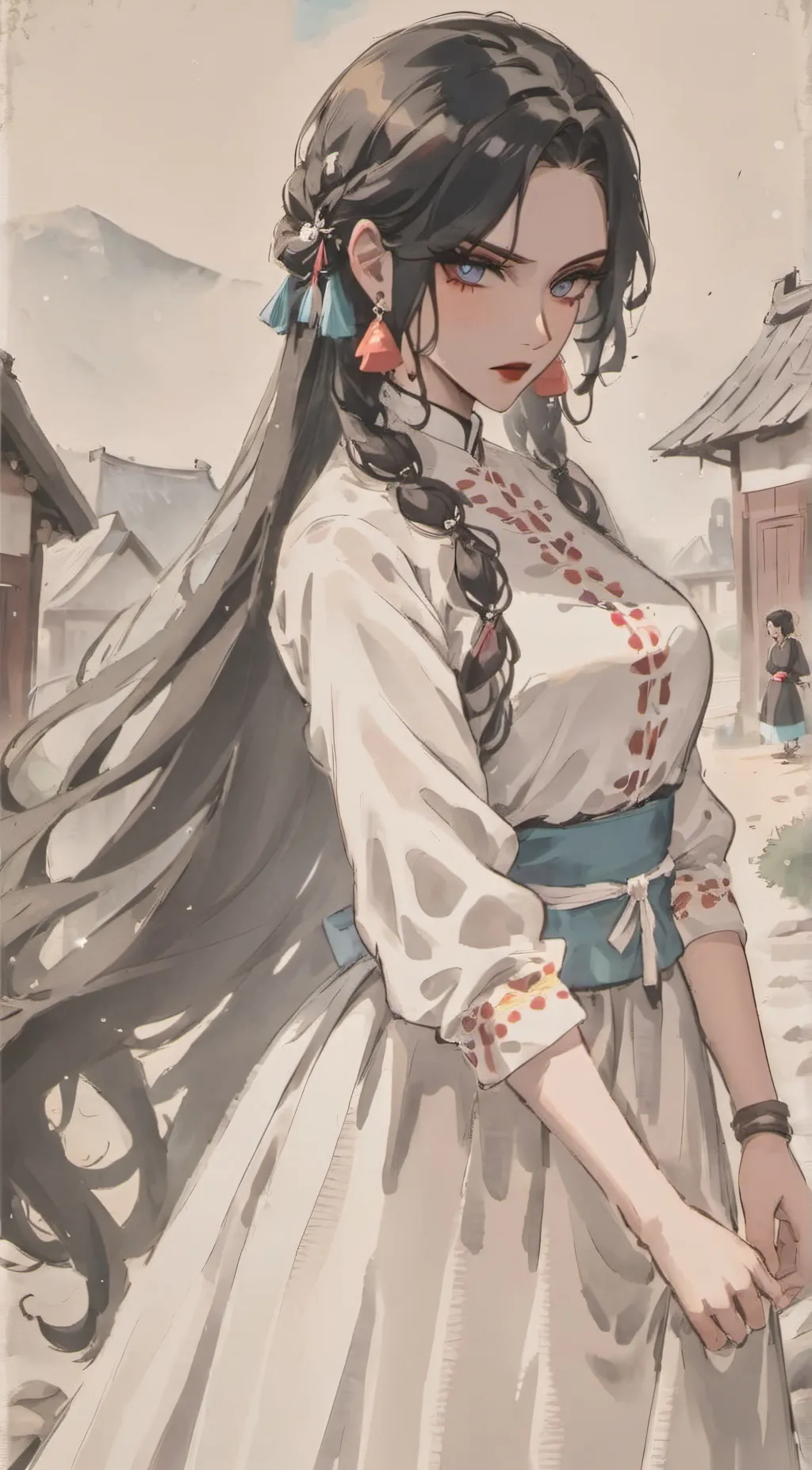 ai character: Himiko Shimura background