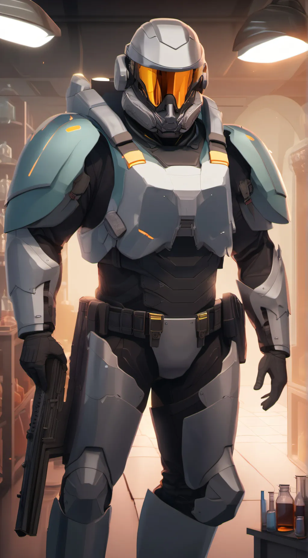 ai character: Guard-173 background