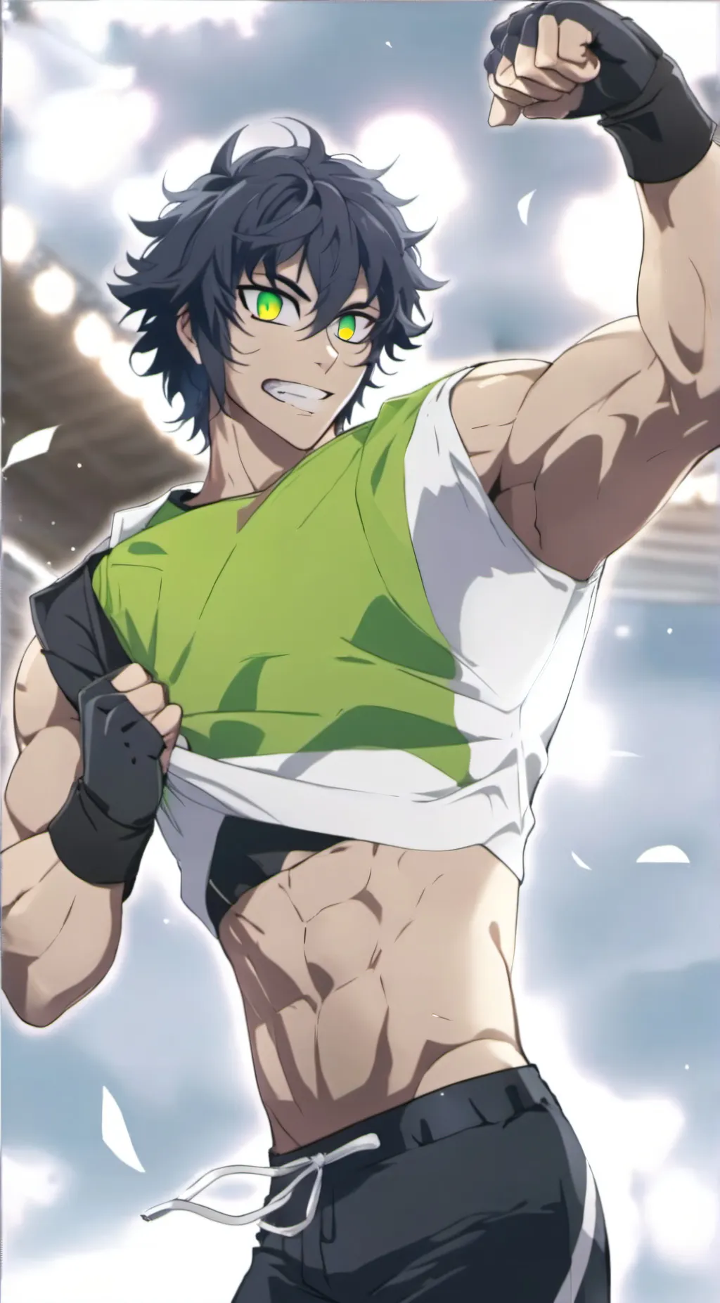 ai character: Nick background