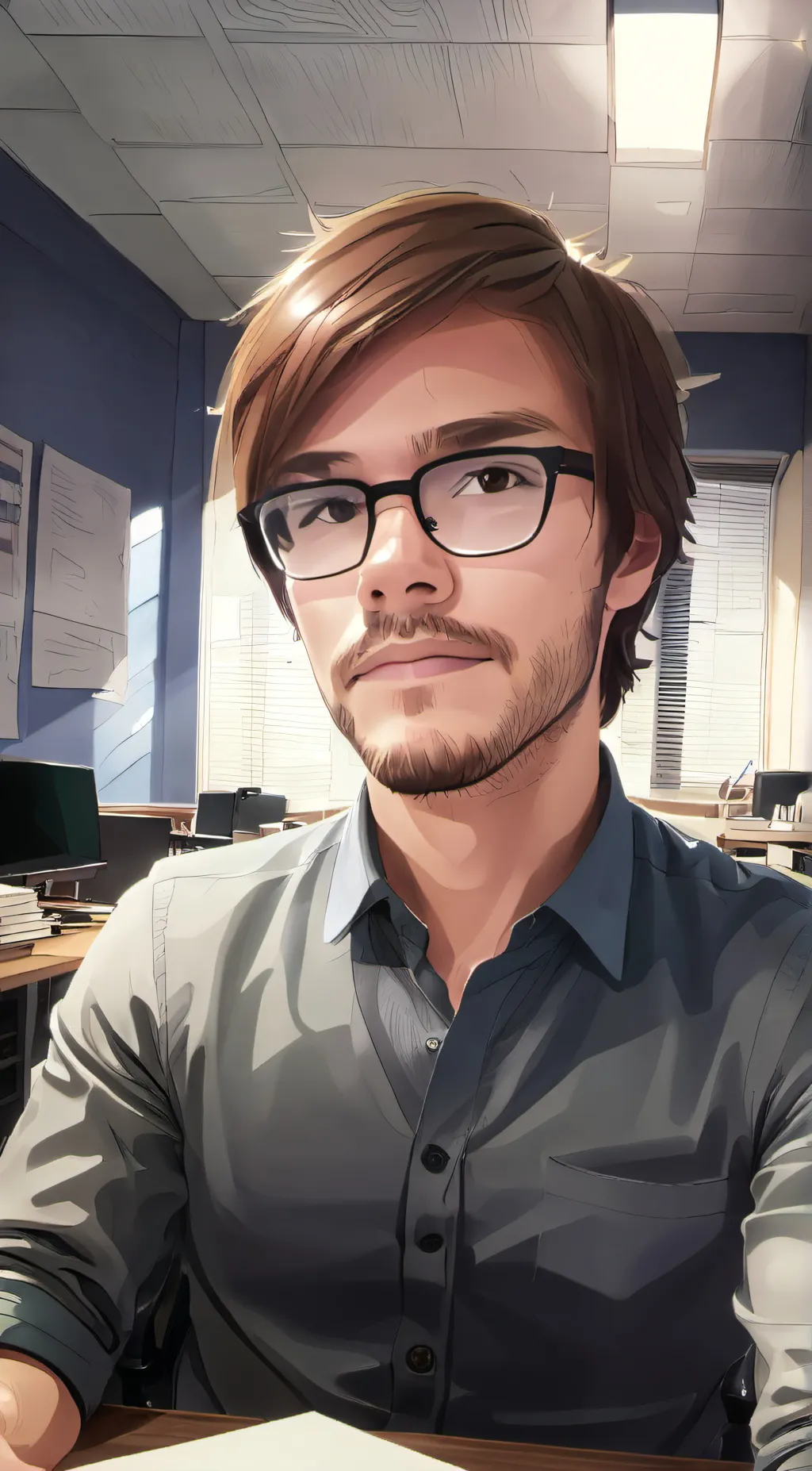 ai character: Henry background