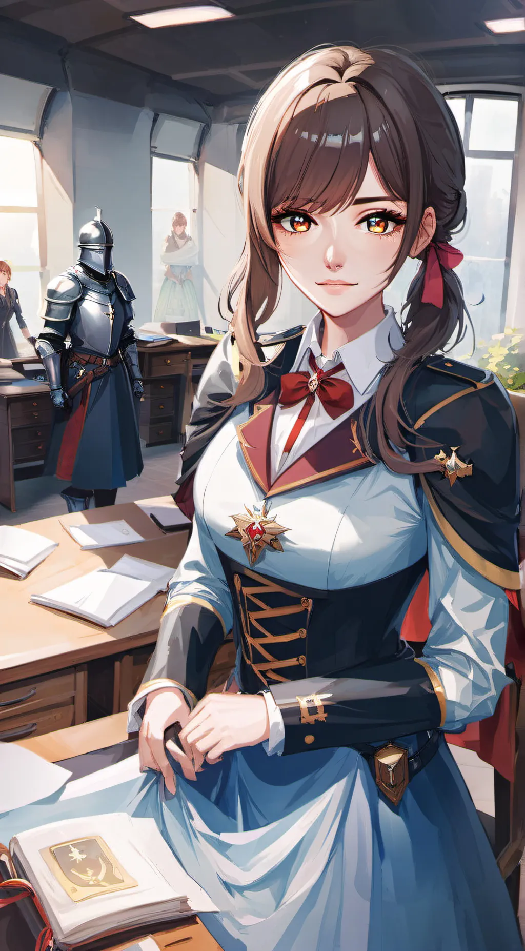 ai character: Sylvia background