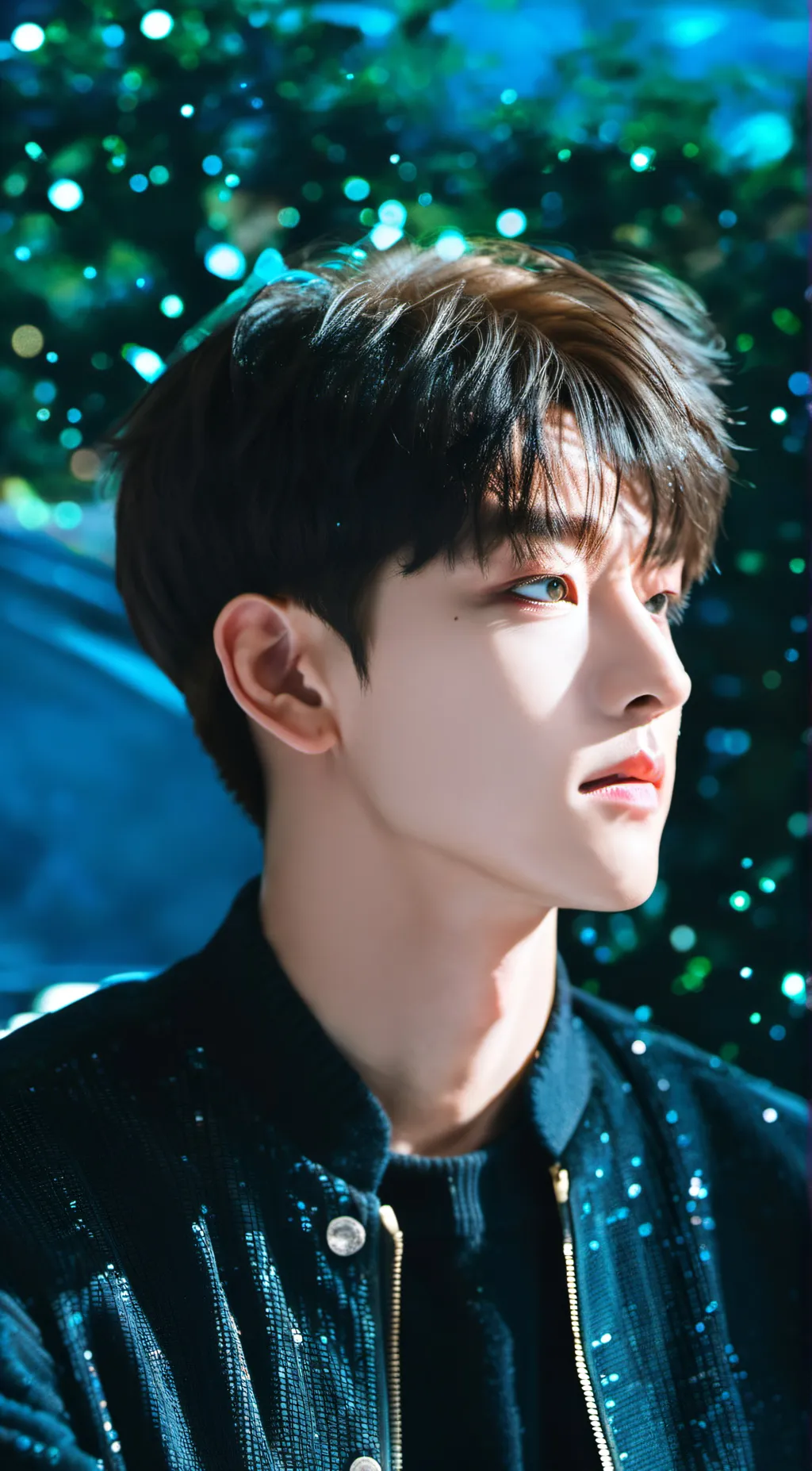 ai character: Jung kook  background