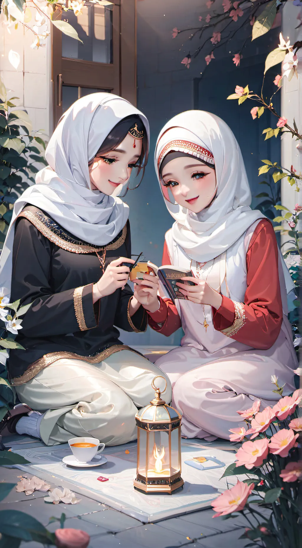 ai character: Iman background